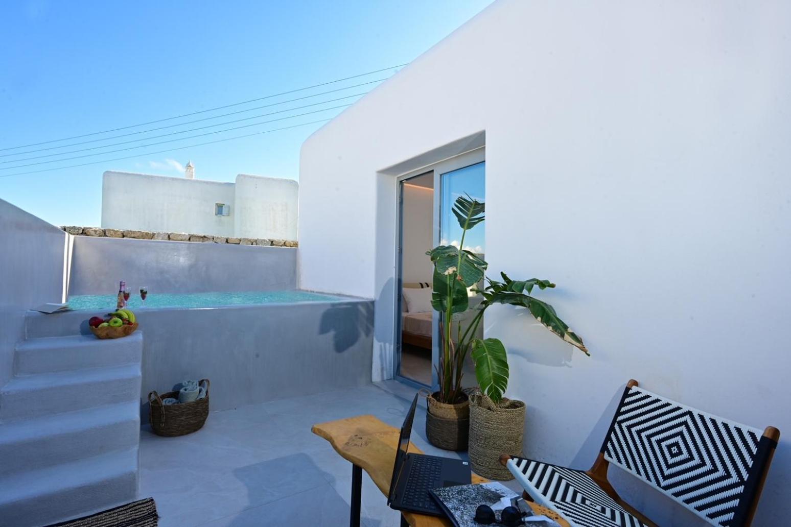 Il Vento Premium Mykonos Apartment Mykonos Town Bagian luar foto
